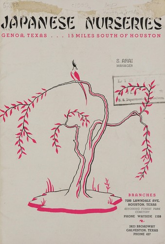 Cover for Japanese nurseries