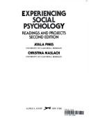 Cover for Experiencing social psychology