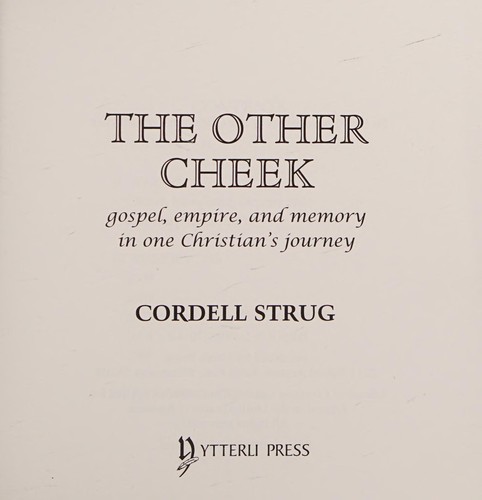 Cover for The other cheek
