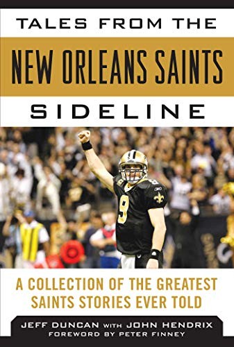 Cover for Tales from the New Orleans Saints Sideline