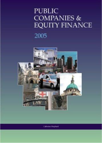Cover for Public Companies and Equity Finance