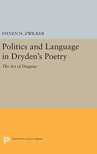 Cover for Politics and Language in Dryden's Poetry