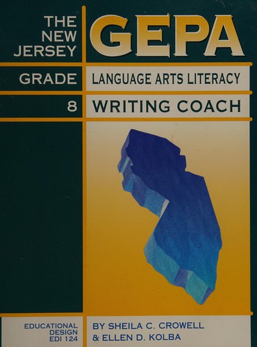Cover for The New Jersey GEPA language arts literacy writing coach (EDI)