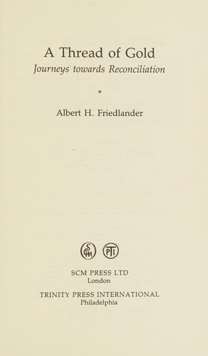 Cover for A thread of gold