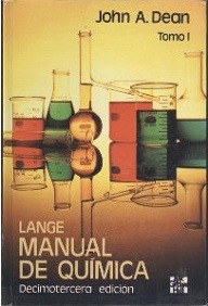 Cover for Lange: manual de química - 13. ed
