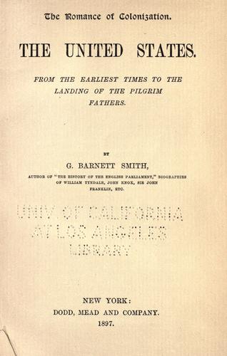Cover for The United States.
