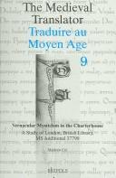 Cover for Vernacular Mysticism in the Charterhouse