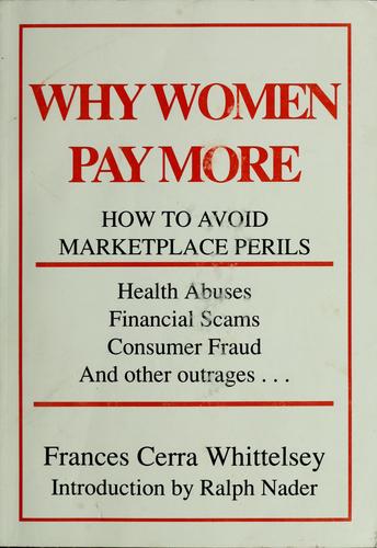 Cover for Why women pay more