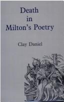 Cover for Death in Milton's poetry