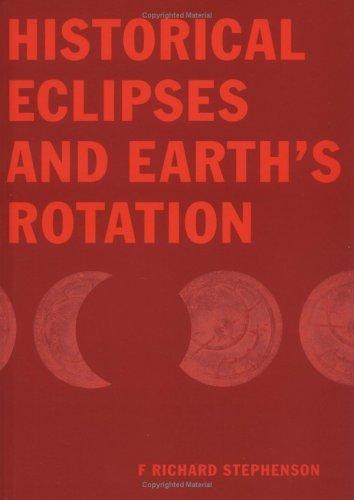Cover for Historical eclipses and earth's rotation