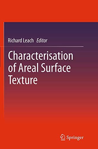 Cover for Characterisation of Areal Surface Texture