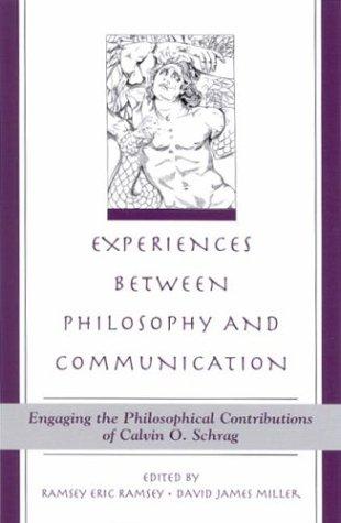 Cover for Experiences Between Philosophy and Communication