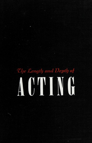 Cover for The length and depth of acting