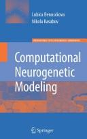 Cover for Computational neurogenetic modeling
