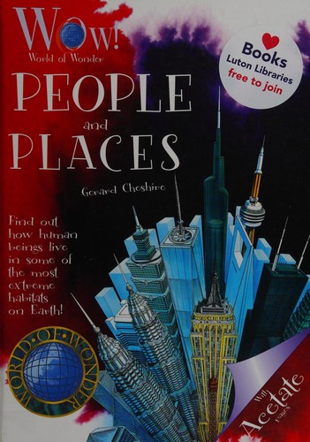Cover for People and places