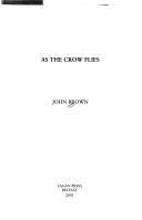 Cover for As the crow flies