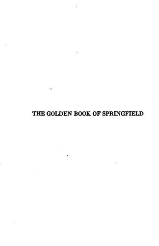 Cover for The Golden Book of Springfield