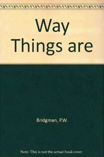 Cover for The Way Things Are