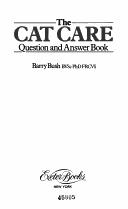 Cover for The Cat Care Question and Answer Book
