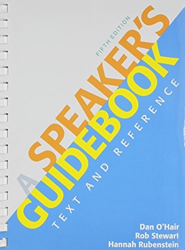 Cover for Speaker's Guidebook 5e & SpeechClass