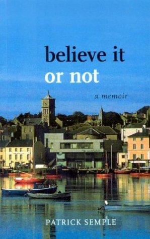 Cover for Believe it or not