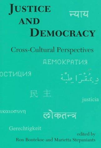 Cover for Justice and Democracy