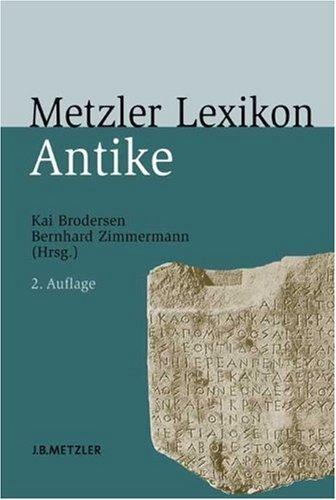 Cover for Antike Stätten am Mittelmeer. Metzler Lexikon.