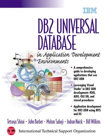 Cover for DB2 Universal Database in Application Development Environments