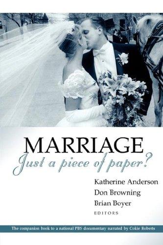 Cover for Marriage - Just a Piece of Paper?