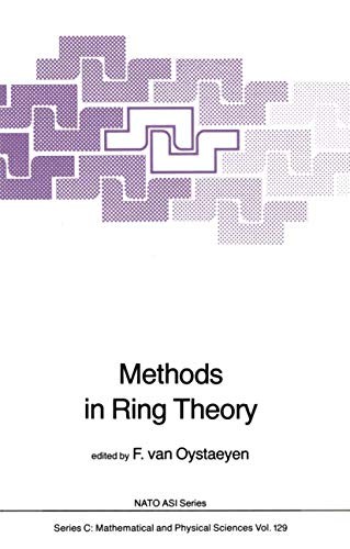 Cover for Methods in Ring Theory