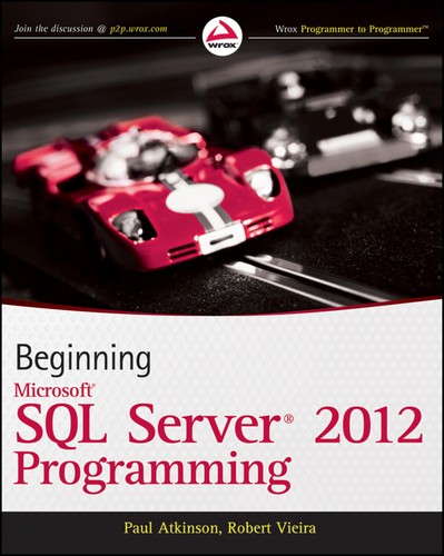 Cover for Beginning Microsoft SQL Server 2012 programming