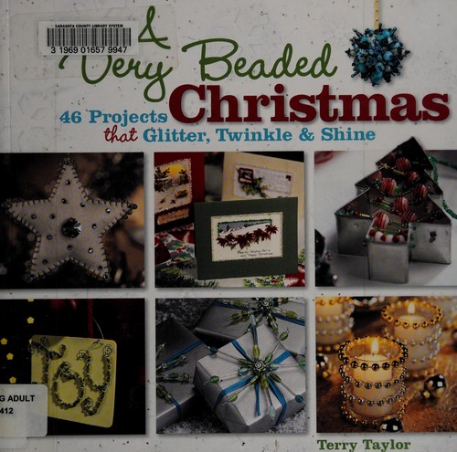 Cover for A very beaded Christmas