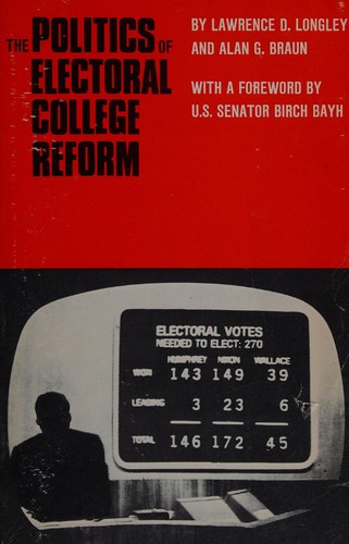 Cover for The politics of electoral college reform