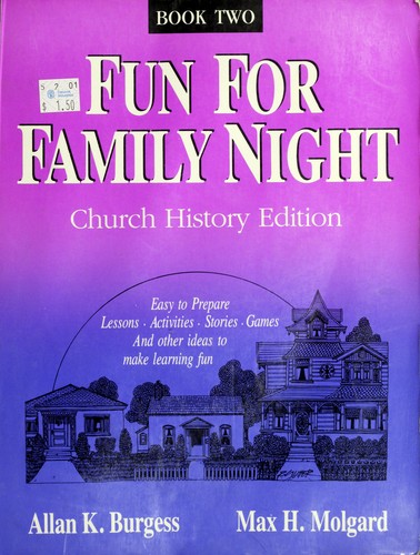 Cover for Fun for Family Night Church History Edition