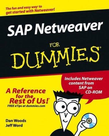Cover for SAP NetWeaver for dummies