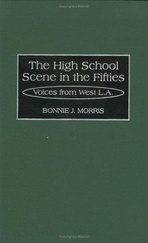 Cover for The high school scene in the fifties