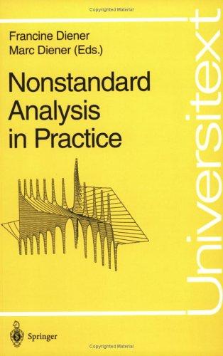 Cover for Nonstandard analysis in practice