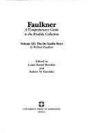 Cover for Faulkner, a comprehensive guide to the Brodsky Collection
