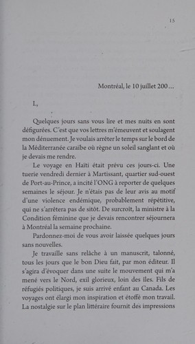 Cover for Lettres à l'indigène