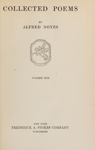 Cover for Collected Poems