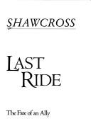 Cover for The Shah's last ride