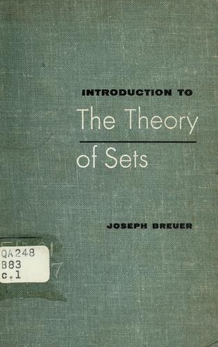 Cover for Introduction to the theory of sets.