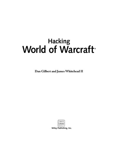 Cover for Hacking World of warcraft?