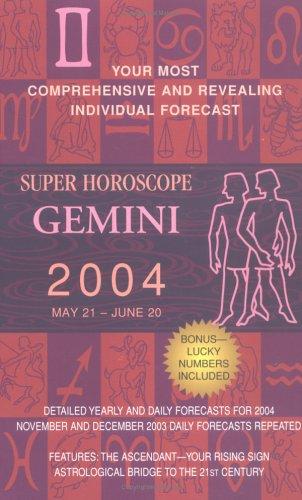 Cover for Super Horoscopes 2004