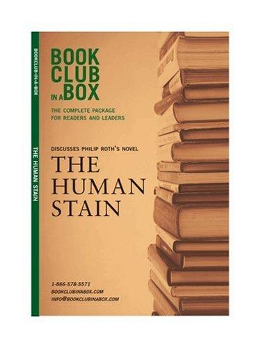 Cover for Bookclub-in-a-Box Discusses The Human Stain, the Novel by Philip Roth (Bookclub in a Box Discusses)