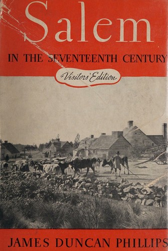 Cover for Salem in the seventeenth century.