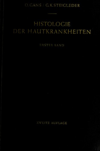 Cover for Histologie der Hautkrankheiten