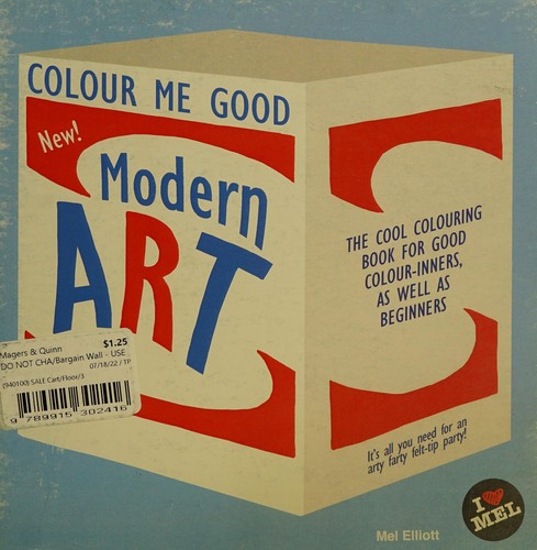 Cover for Colour Me Good Modern Art