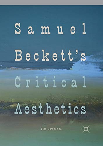 Cover for Samuel Beckett's Critical Aesthetics