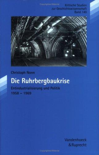 Cover for Die Ruhrbergbaukrise